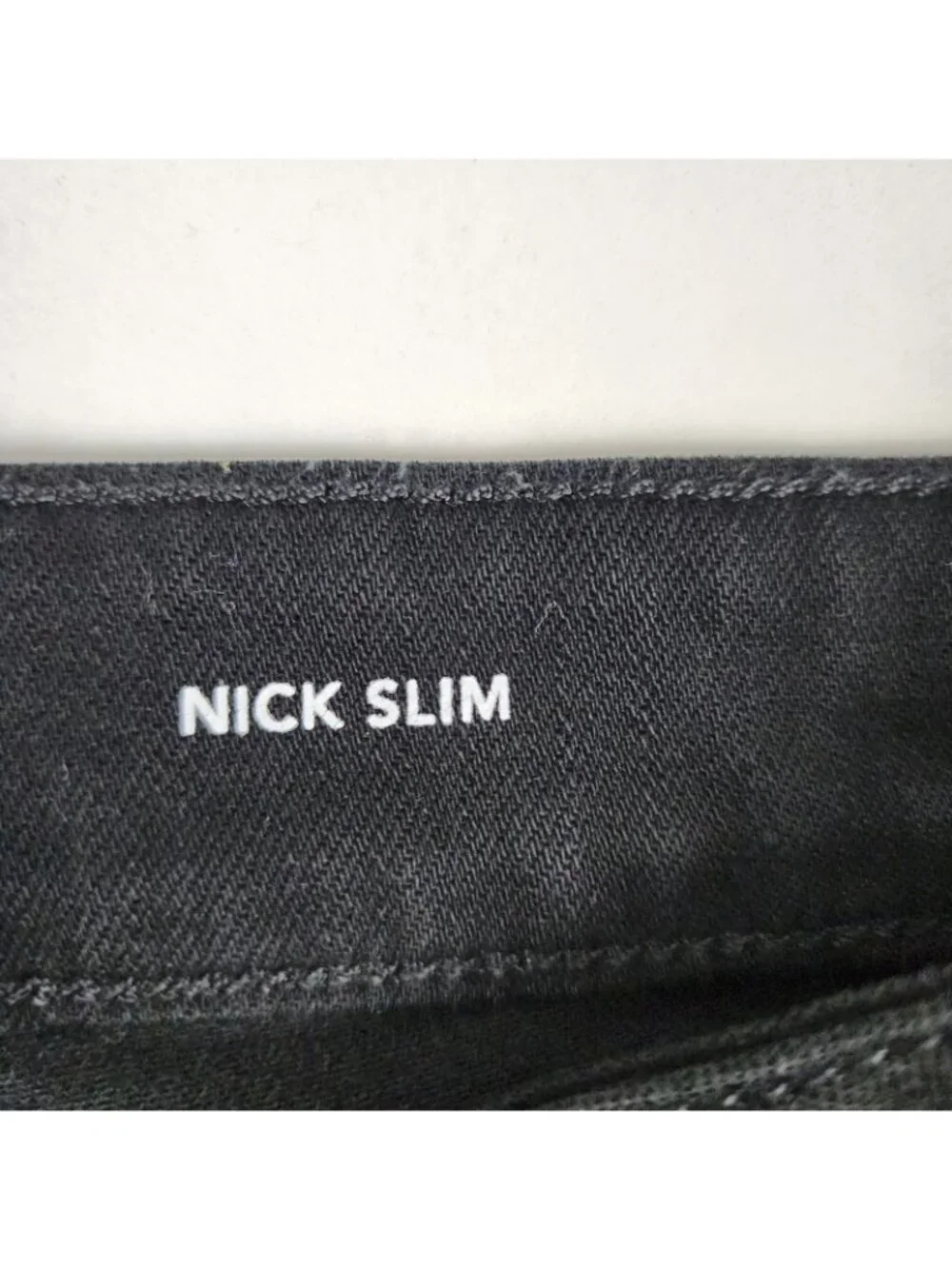 DL1961 Jeans Mens 31x33 Black DL Ultimate Nick Slim Denim